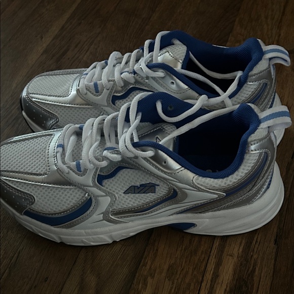 Avia Women's Sneakers White and Blue - Picture 4 of 6